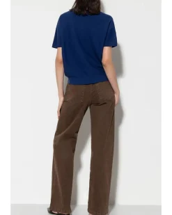 Luisa Cerano Wide Leg Brown Jeans