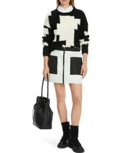 Marc Cain Abstract Pattern Sweater