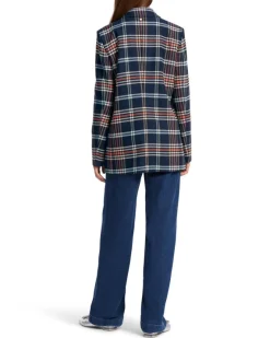 Marc Cain Check Pattern Blazer