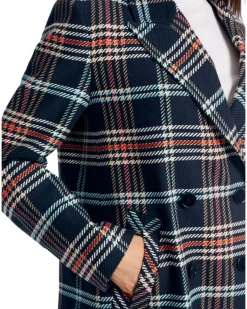 Marc Cain Check Pattern Blazer