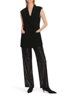 Marc Cain Double Breasted Fitted Vest-Top