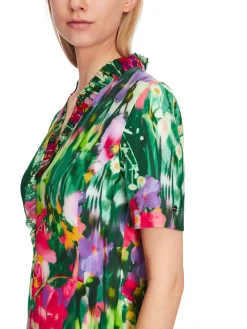 Marc Cain Eyecathing Floral Print Dress