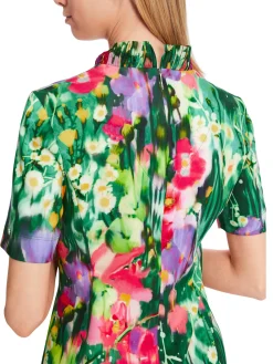 Marc Cain Eyecathing Floral Print Dress