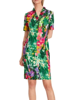 Marc Cain Eyecathing Floral Print Dress