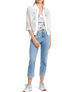 Marc Cain Eyelet Detail Jeans