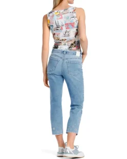 Marc Cain Eyelet Detail Jeans