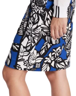 Marc Cain Floral Pattern Mix Mini Skirt
