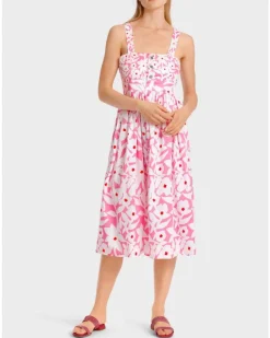 Marc Cain Floral Strap Dress