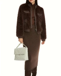 Marc Cain Fun Faux Fur Jacket