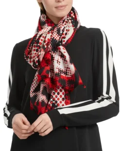 Marc Cain Graphic Mixed Print Scarf
