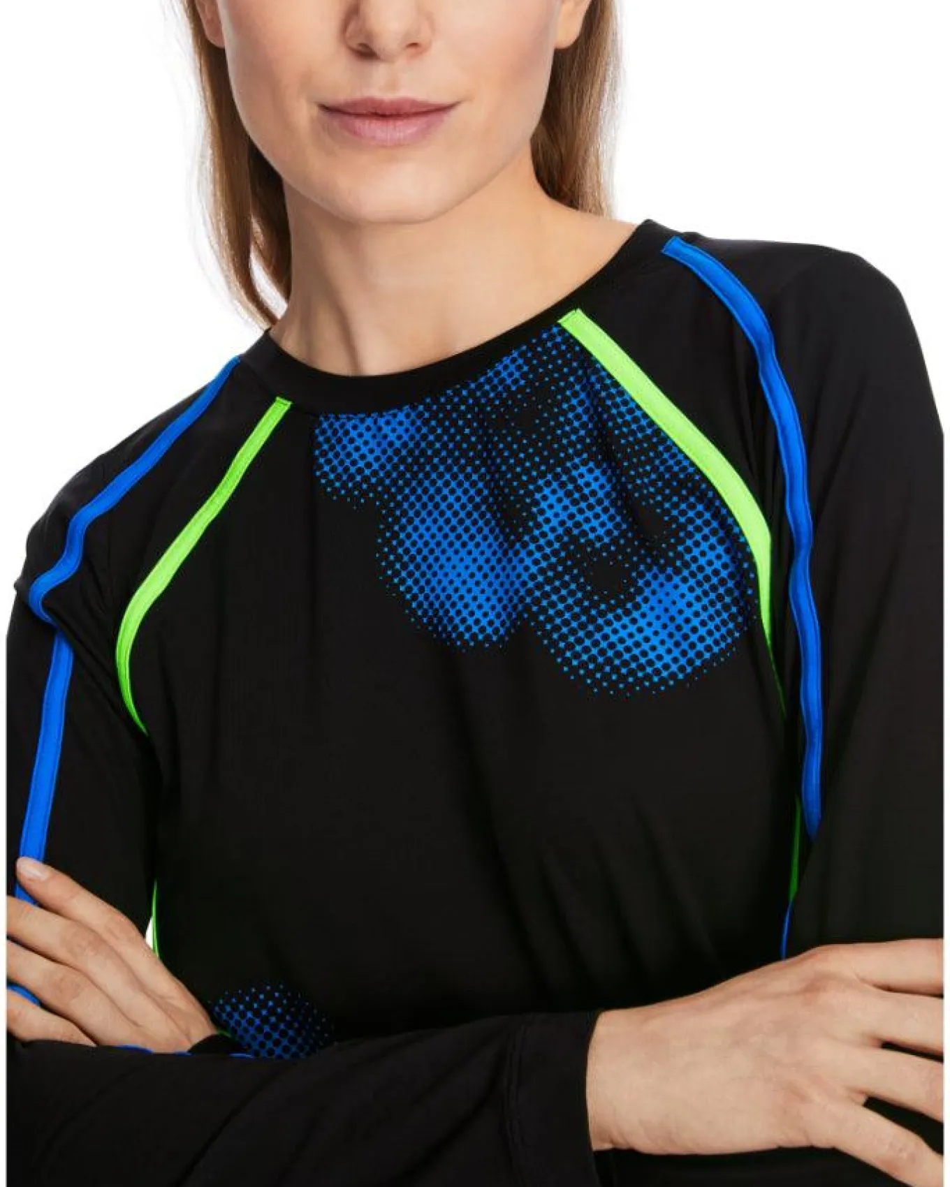 Marc Cain Graphic Print Second Skin Tee