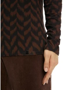 Marc Cain Herringbone Pattern Top