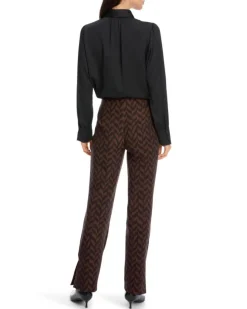 Marc Cain Herringbone Print Scuba Pant