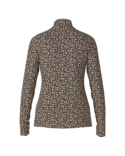 Marc Cain Leo Print Turtleneck