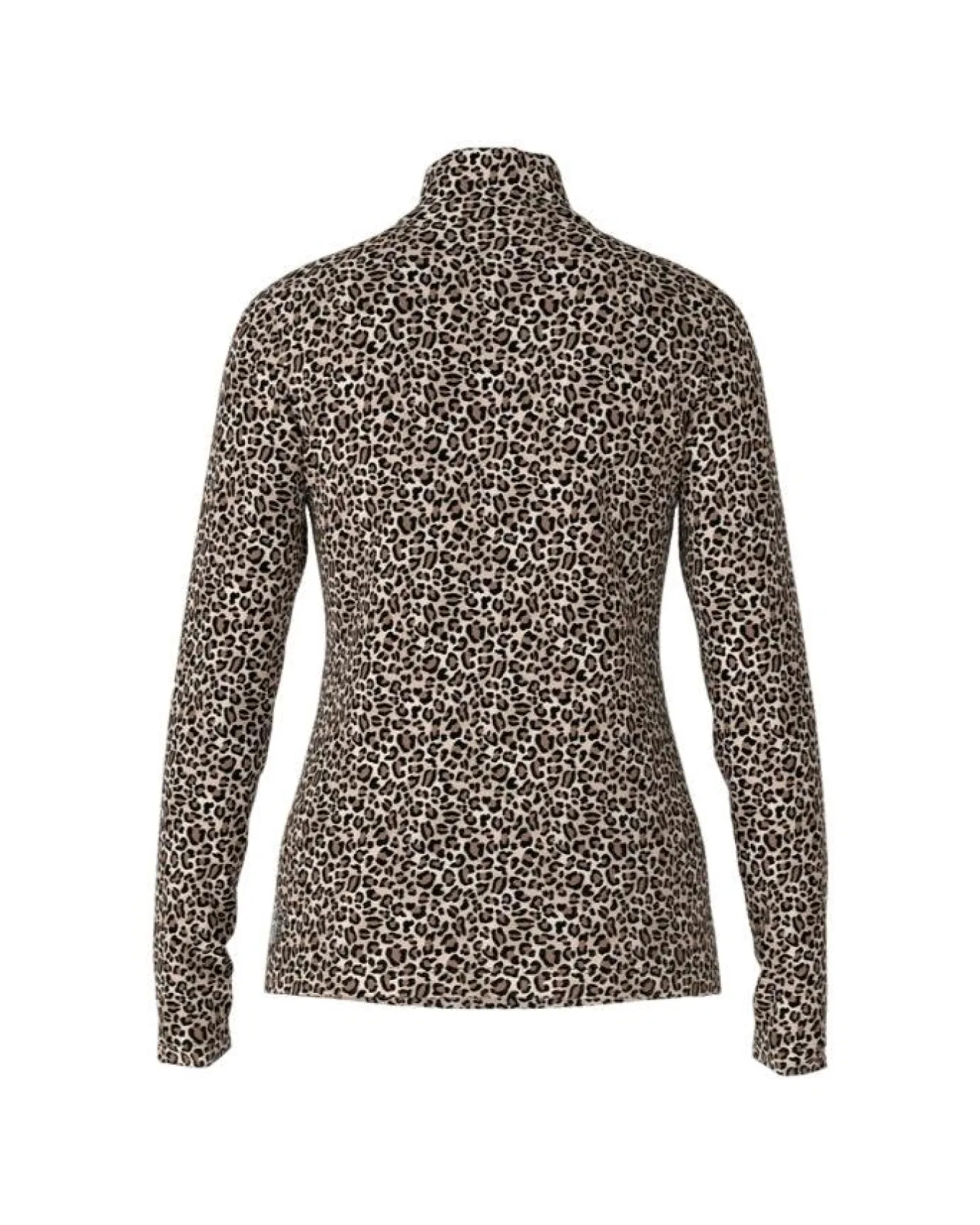 Marc Cain Leo Print Turtleneck