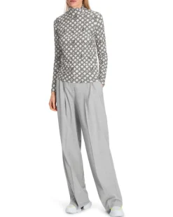 Marc Cain MC Print Funnel Neck Pullover