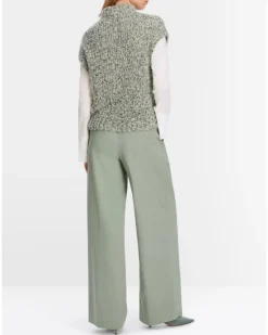 Marc Cain Mohair Blend Cap Sleeve Sweater