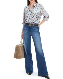 Marc Cain Out Of The Woods Print Blouse