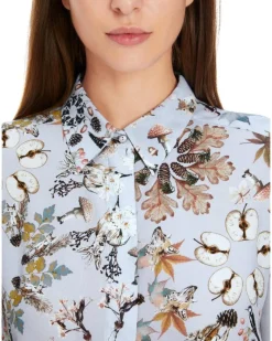 Marc Cain Out Of The Woods Print Blouse