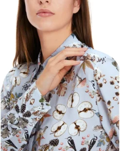 Marc Cain Out Of The Woods Print Blouse