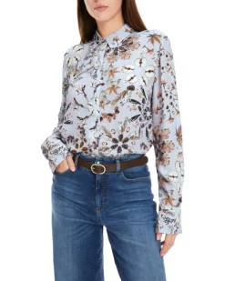 Marc Cain Out Of The Woods Print Blouse