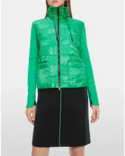 Marc Cain Quilted Fabric Padded Jacket