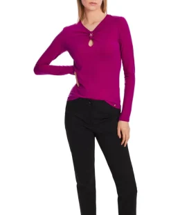 Marc Cain Second Skin Gathered Top