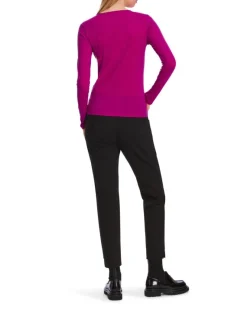 Marc Cain Second Skin Gathered Top