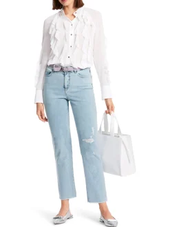 Marc Cain Sequin Distressed Jeans