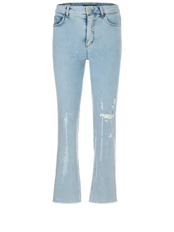 Marc Cain Sequin Distressed Jeans