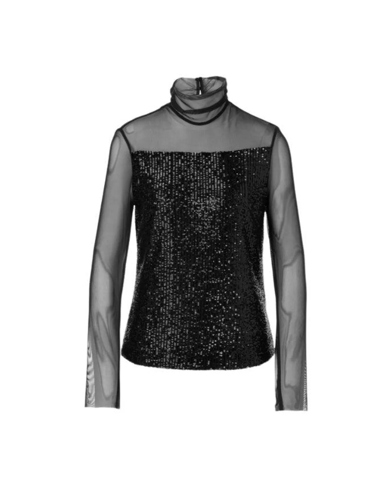 Marc Cain Sequin Mesh Top