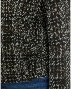 Marc Cain Shadow Check Short Jacket