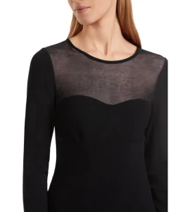Marc Cain Sheer Yoke Sweater