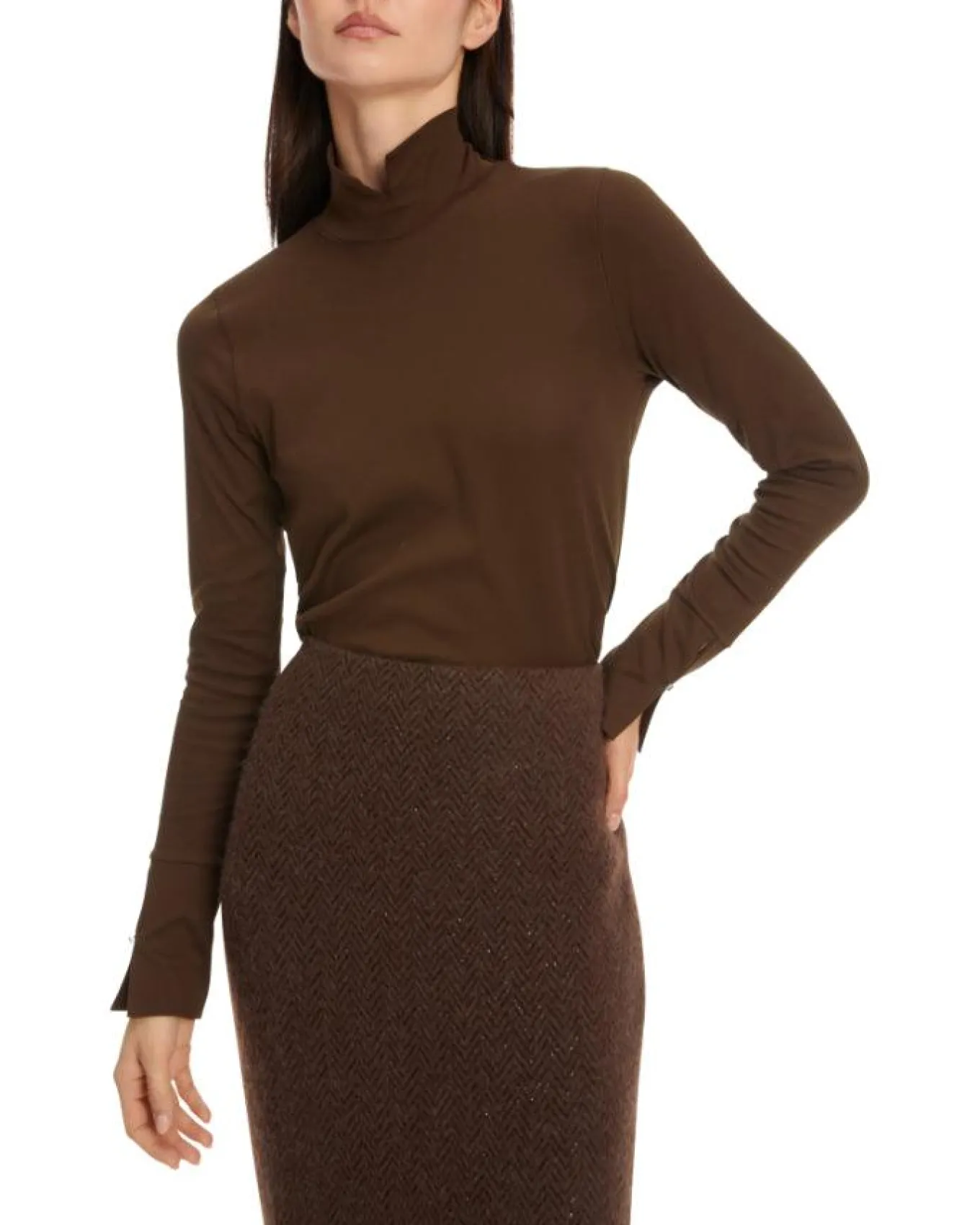 Marc Cain Slit T-Neck Pullover