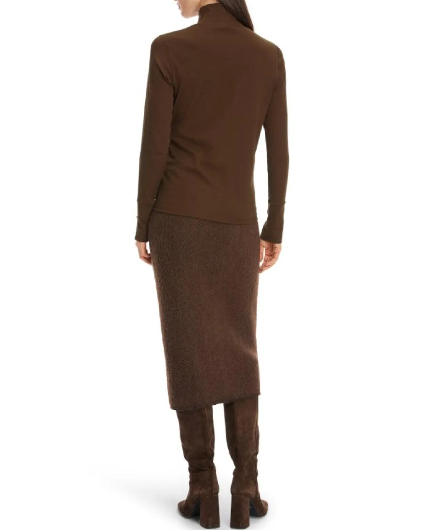 Marc Cain Slit T-Neck Pullover