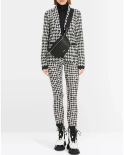 Marc Cain Sporty Checkered Blazer