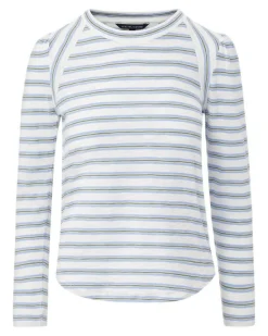 Mason Baseball Hydrangea Stripe Tee