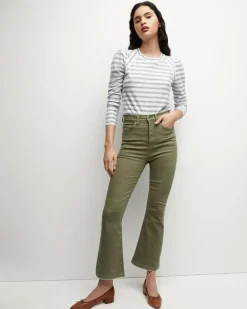 Mason Baseball Hydrangea Stripe Tee