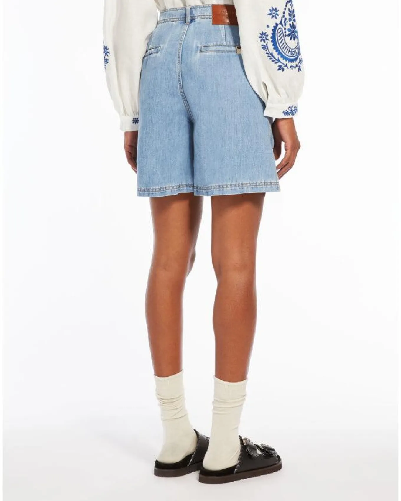 Max Mara Elica Denim Shorts