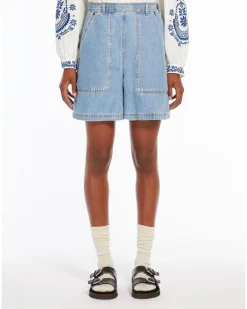 Max Mara Elica Denim Shorts