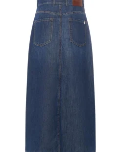 Max Mara Gelada Denim Maxi Skirt