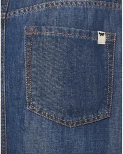 Max Mara Gelada Denim Maxi Skirt