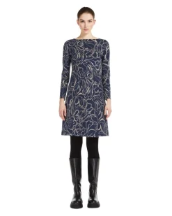 Max Mara Jumcos Print Dress
