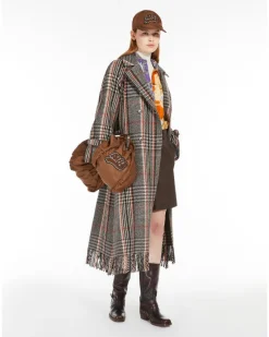 Max Mara Weekend Gommoso Plaid Coat
