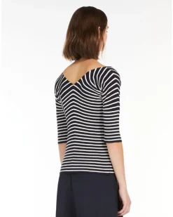 Max Mara Weekend Oceano Stripe Knit Pullover