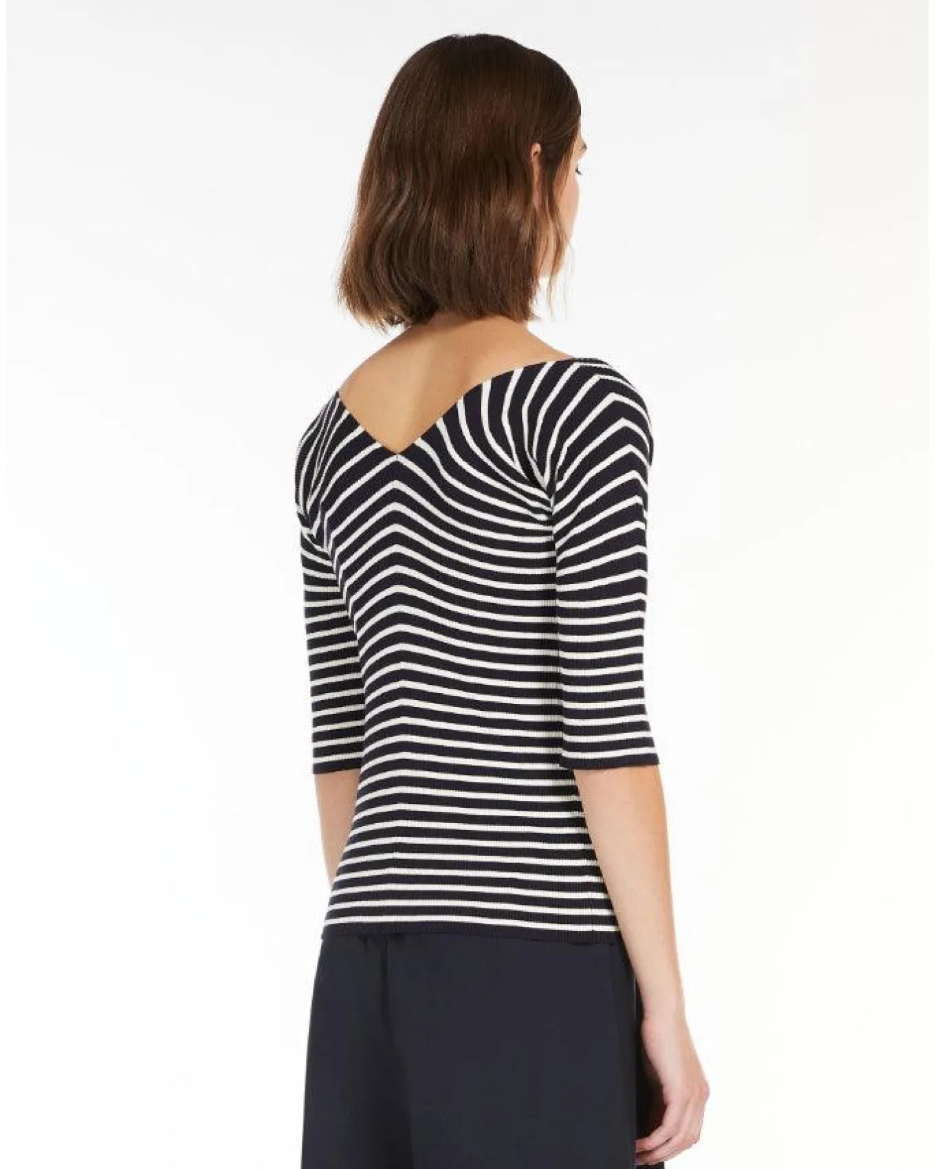 Max Mara Weekend Oceano Stripe Knit Pullover
