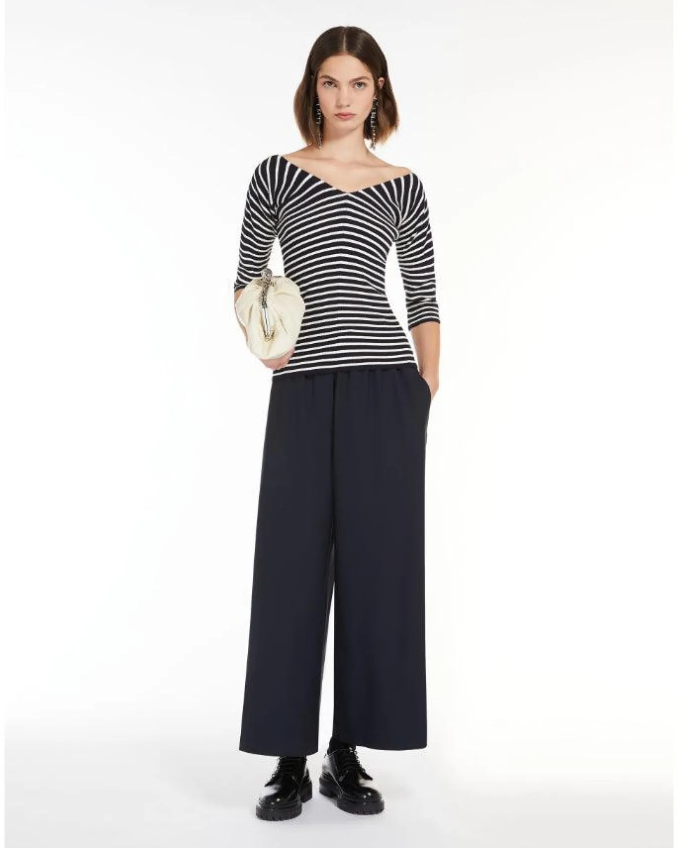Max Mara Weekend Oceano Stripe Knit Pullover