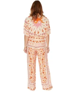 MKT Studio Perrini Border Print Pant