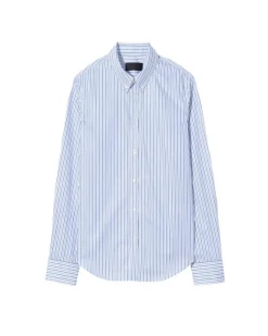 Nili Lotan Dyllan Shrunken Stripe Shirt