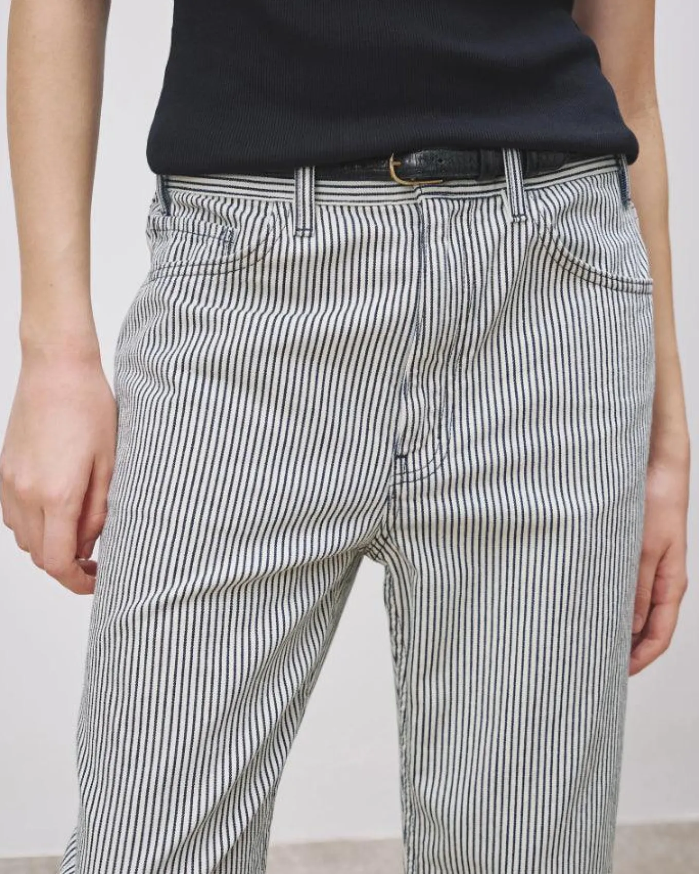 Nili Lotan Mitchell Stripe Jeans